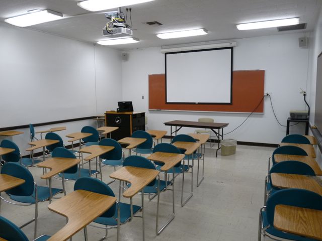 This is the one Smart Classroom the first author visited during the course of this study.
