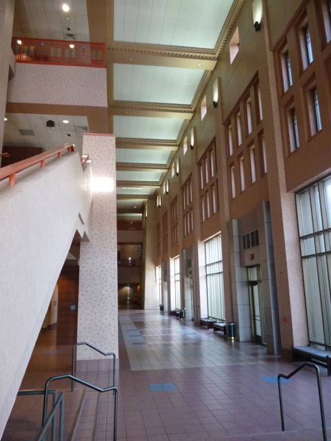 Inside of Undergraduate Learning Center, first floor