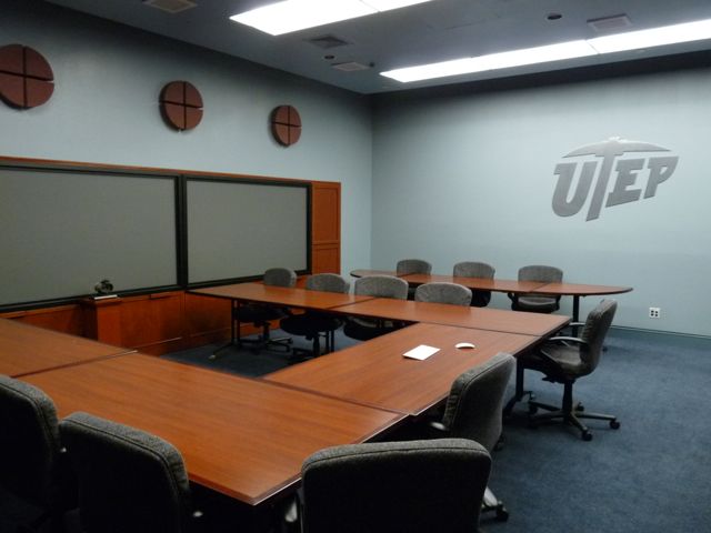 Teleconference room in Undergraduate Learning Center