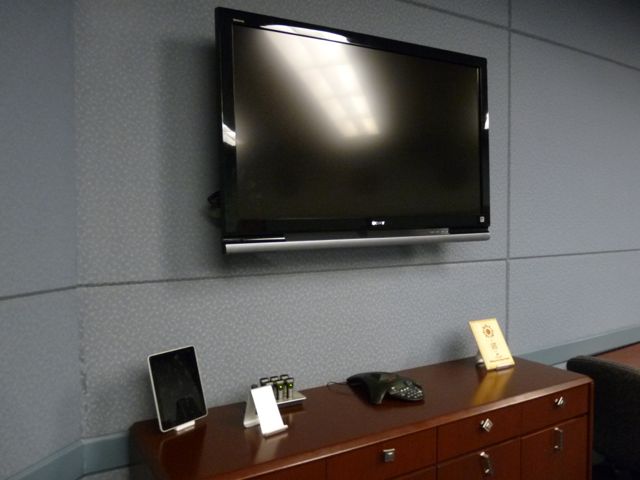 Technologies available in the teleconference room