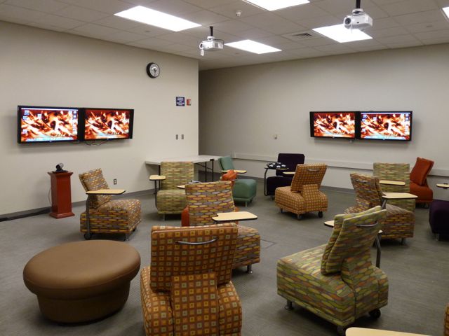 Elements classroom in Undergraduate Learning Center