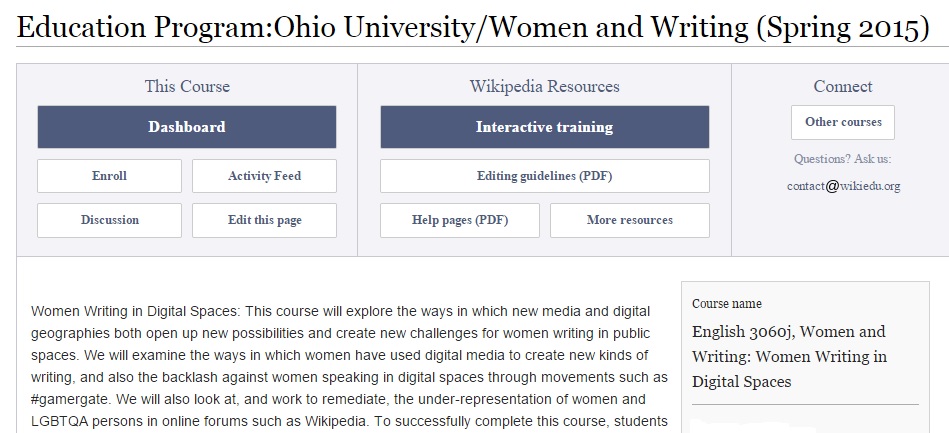 Wikipedia Gender Project
