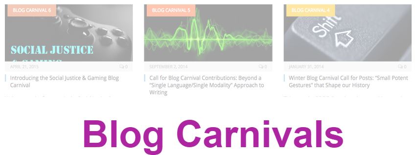 Blog Carnivals for 2014-15
