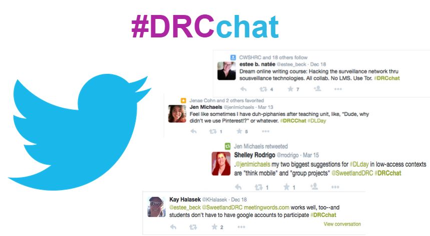 #DRCchats on Twitter