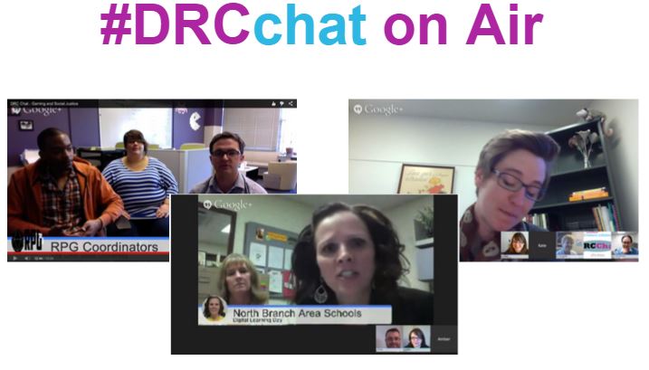 Screen Capture of Some DRCchat on Air events