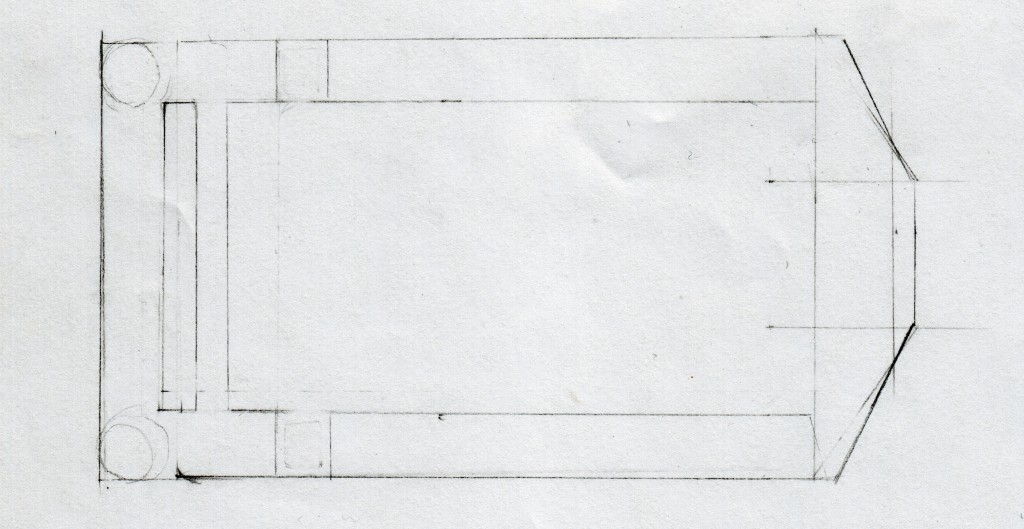 Figure 3: Sketch of an optophone frame, by Victoria Murawski