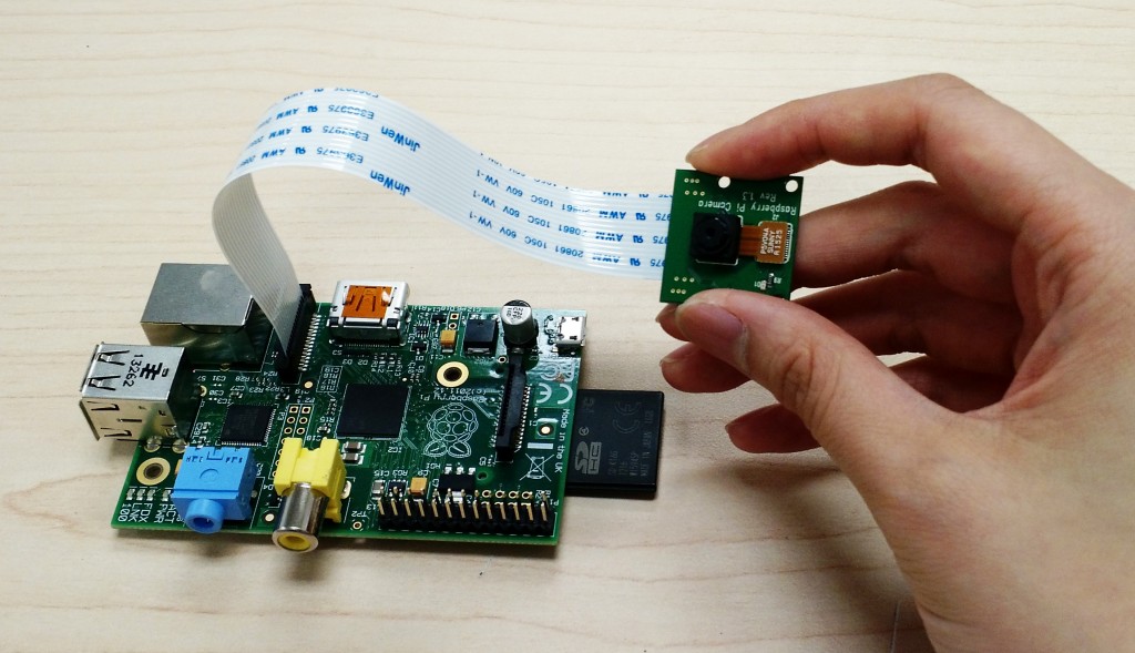 Figure 7: Raspberry Pi build for an optophone, by Tiffany Chan