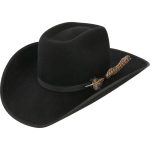 black cowboy hat