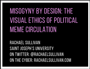 From Conference Slides