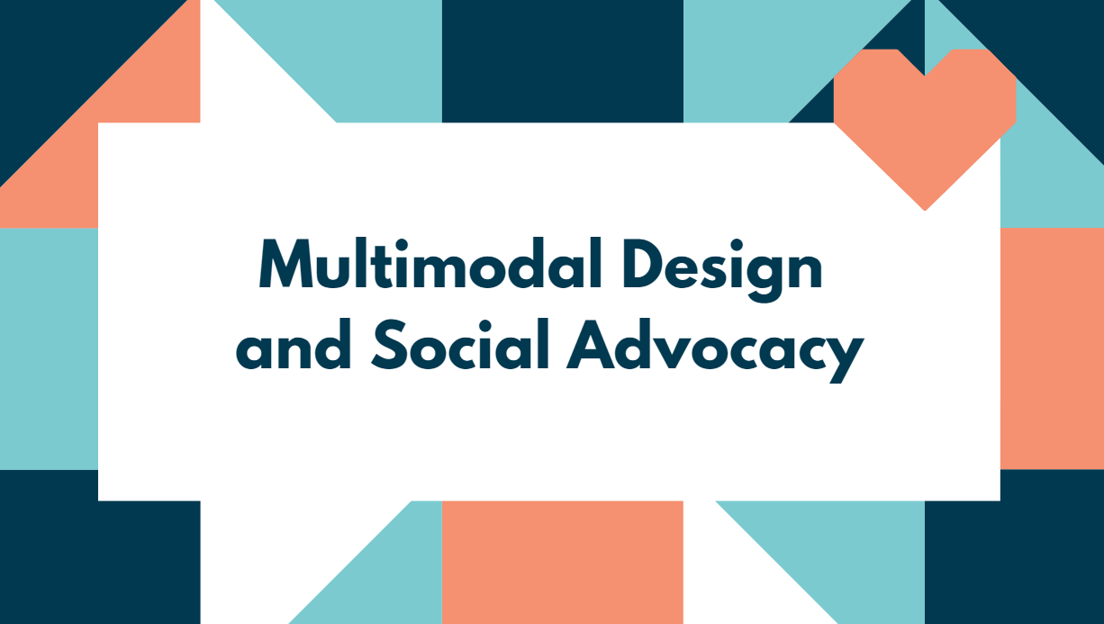 Banner image for Blog Carnival on multimodal design and social advocacy