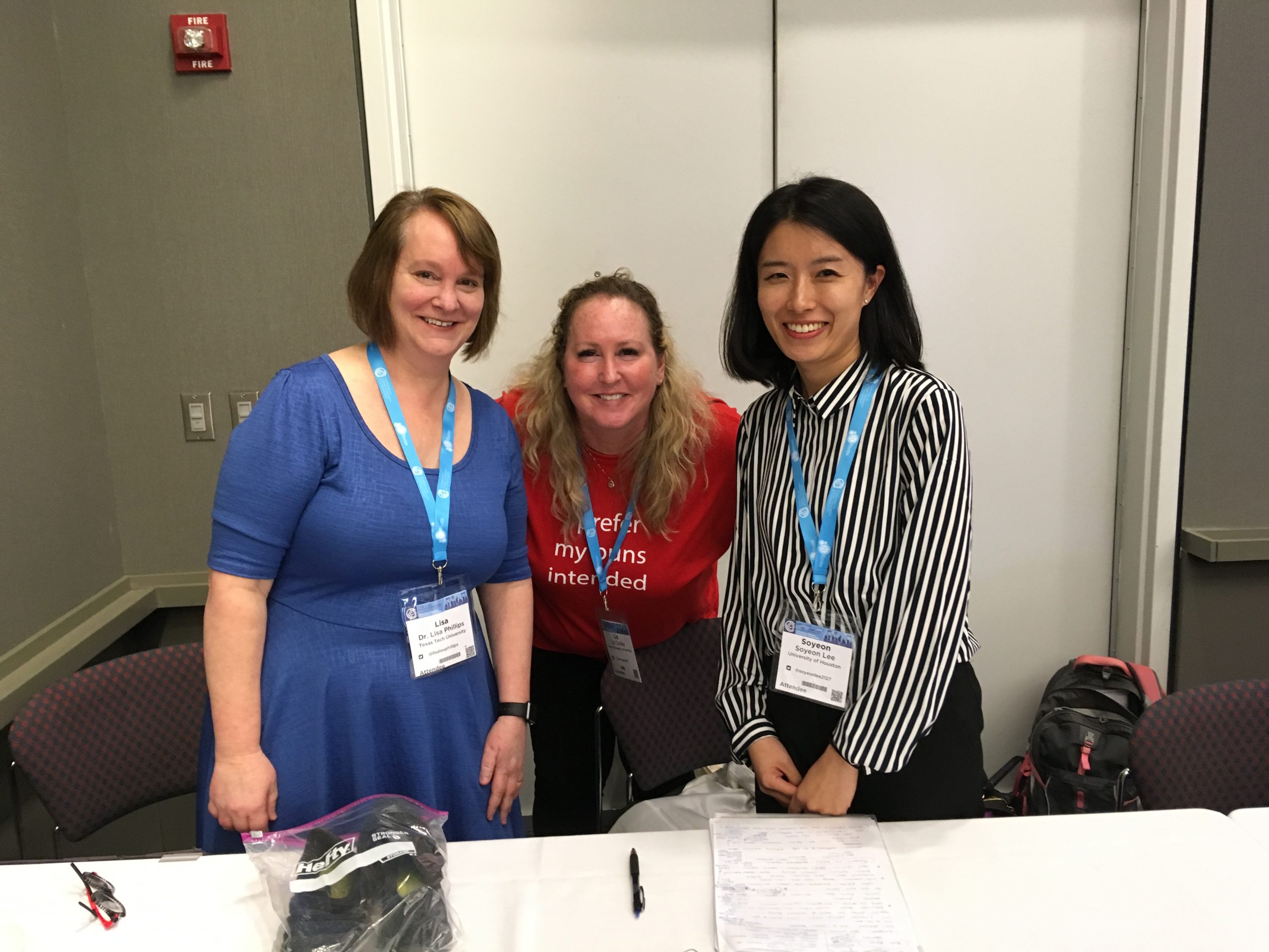 Image of Lisa Phillips, Liz Cozby, and Soyeon Lee