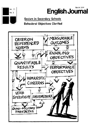 English Journal cover, March 1974