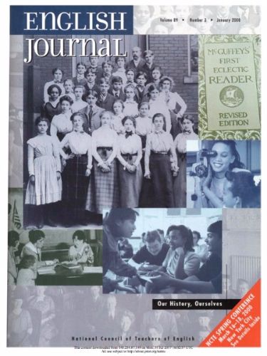 English Journal cover, January 2000