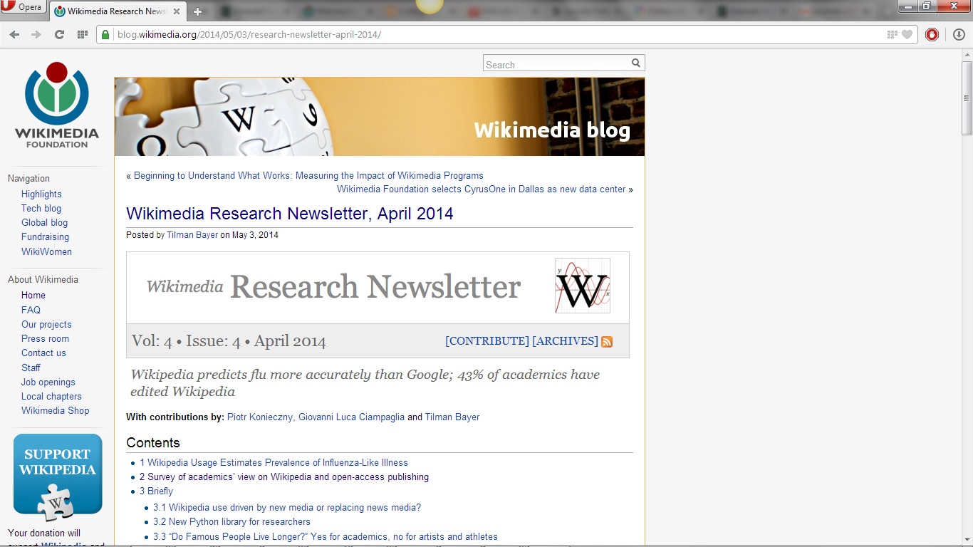 Wikimedia Newsletter